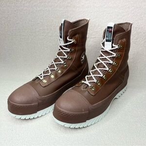 NEW Converse Lugged 2.0 CC X-HI Leather Boots Men’s 12 Brown Chuck Taylor Casual